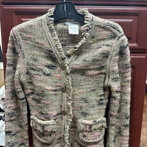 Chanel vintage knit cardigan blazer